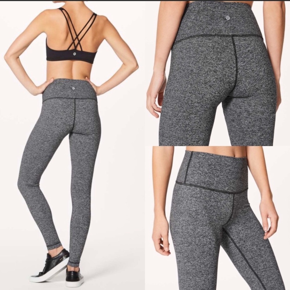 Wunder Under Hi-Rise Tight 28” Heathered Black